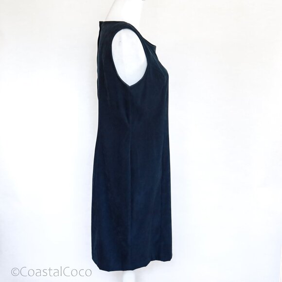 Vintage RJ&Co Dress Jacket Set 12P Micro Suede Floral Embroidered Career Holiday - Picture 5 of 16